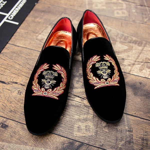fashion leather loafers shoes men formal slip-on dress wedding men shoes breathable flat shoe zapatos oxford hombre, Black
fashion leather loafers shoes men formal slip-on dress wedding men shoes breathable flat shoe zapatos oxford hombre, Black