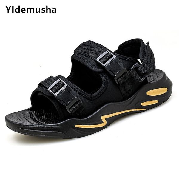 sandals 2021 men summer casual comfortable mesh-fabric lightweight shoes outdoor sports for beach hiking driving, Black 
sandals 2021 men summer casual comfortable mesh-fabric lightweight shoes outdoor sports for beach hiking driving, Black
