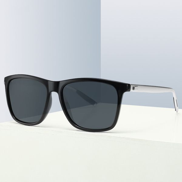 men's fashion polarized sunglasses square all-match sunglasses retro metal glasses uv protection designer, White;black
men's fashion polarized sunglasses square all-match sunglasses retro metal glasses uv protection designer, White;black