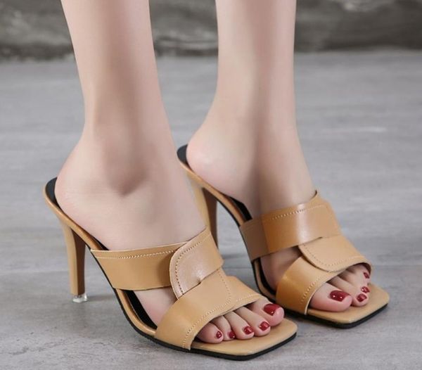 2020 new arrive women slipper summer square toe high heel ladies sandal weave stiletto dress shoes slides, Black
2020 new arrive women slipper summer square toe high heel ladies sandal weave stiletto dress shoes slides, Black