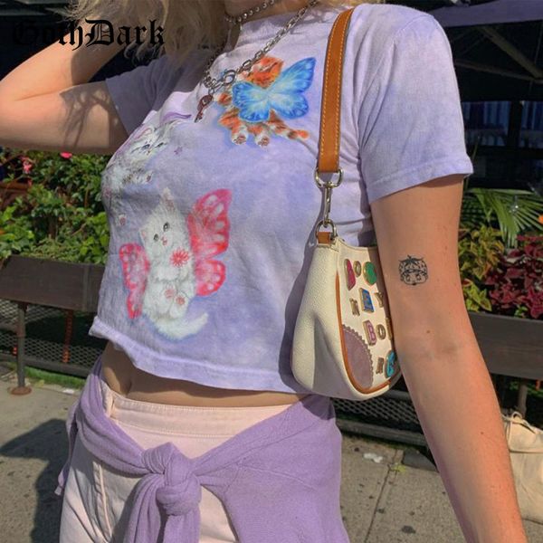 women's t-shirt goth dark e-girl sweet cat graphic printed summer t-shirts short sleeve o-neck bodycon crop tees purple tie dye women t, White
women's t-shirt goth dark e-girl sweet cat graphic printed summer t-shirts short sleeve o-neck bodycon crop tees purple tie dye women t, White