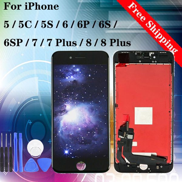 lcd display for iphone 5/5c/5s/6/6p/6s/6sp/7/7p/8/8p touch screen replacement black white display with gifts
lcd display for iphone 5/5c/5s/6/6p/6s/6sp/7/7p/8/8p touch screen replacement black white display with gifts