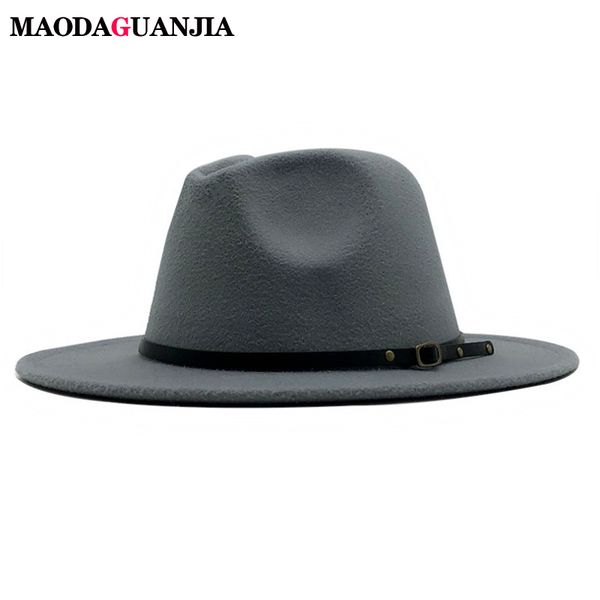 new 2020 fashion superior quality jazz hat women men felt snap brim hats trilby ladies vintage wool panama fedora cloche cap, Blue;gray
new 2020 fashion superior quality jazz hat women men felt snap brim hats trilby ladies vintage wool panama fedora cloche cap, Blue;gray
