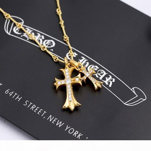 925 sterling silver pendant necklace fashion jewelry shiny gold crosses pendant hand-made designer necklaces for men women
925 sterling silver pendant necklace fashion jewelry shiny gold crosses pendant hand-made designer necklaces for men women