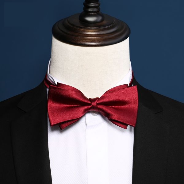 2020 brand new fashion men's bow ties wedding double fabric wine red silk bowtie banquet host party butterfly tie with gift box, Black;gray
2020 brand new fashion men's bow ties wedding double fabric wine red silk bowtie banquet host party butterfly tie with gift box, Black;gray