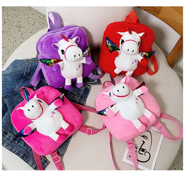 girls cartoon cute bag plush toy backpack unicorn baby early education snack backpack
girls cartoon cute bag plush toy backpack unicorn baby early education snack backpack