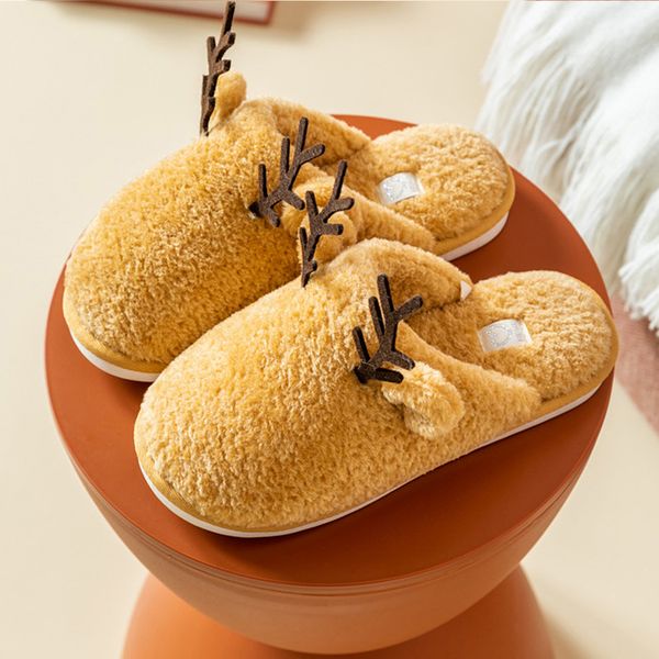 women's slippers for home winter velvet short plush slippers lovely home bedroom cartoon deer indoor women house shoes, Black
women's slippers for home winter velvet short plush slippers lovely home bedroom cartoon deer indoor women house shoes, Black