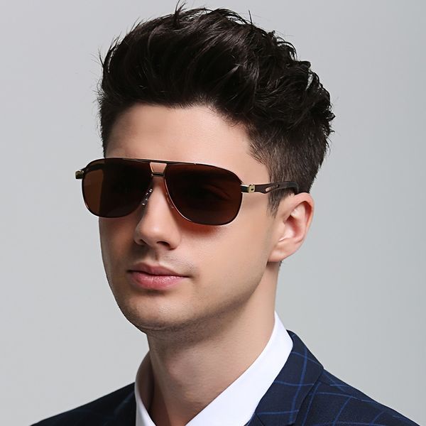 fashion polarized sunglasses europe and america men's trend sunglasses aluminum magnesium alloy glasses, White;black
fashion polarized sunglasses europe and america men's trend sunglasses aluminum magnesium alloy glasses, White;black