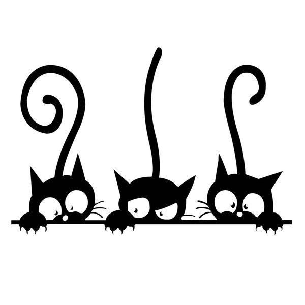 wall stickers home decoration bedroom non toxic vinyl black cute cats lovely
wall stickers home decoration bedroom non toxic vinyl black cute cats lovely
