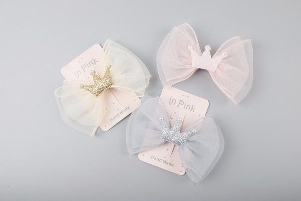 10pcs boutique crown big gauze bow hairpins solid glitter tiaras bowknot hair clips fashion headwear princess hair accessories, Slivery;white
10pcs boutique crown big gauze bow hairpins solid glitter tiaras bowknot hair clips fashion headwear princess hair accessories, Slivery;white