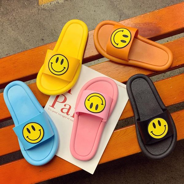 summer women floor flat shoes lovely smile indoor flip flops female non-slip bathroom home slippers female beach shoe, Black
summer women floor flat shoes lovely smile indoor flip flops female non-slip bathroom home slippers female beach shoe, Black