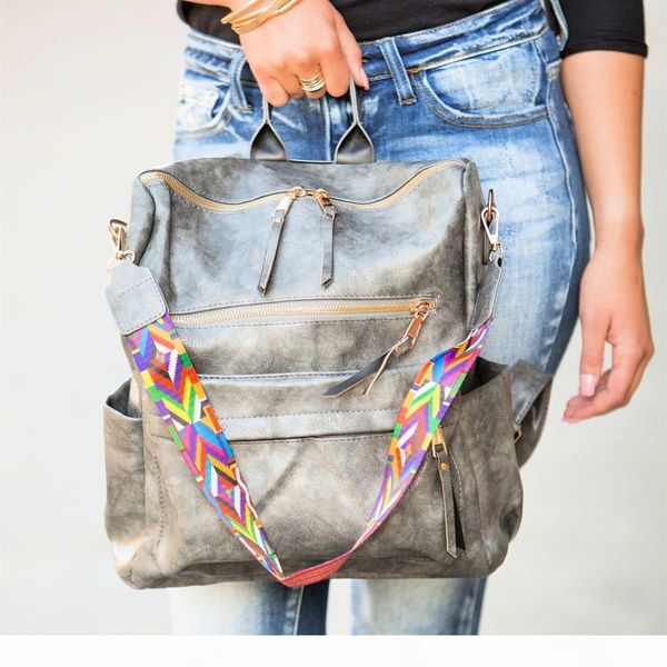 women backpack purse pu washed leather back pack convertible ladies travel rucksack zipper pocket shoulder bag school bookbag dom1404
women backpack purse pu washed leather back pack convertible ladies travel rucksack zipper pocket shoulder bag school bookbag dom1404