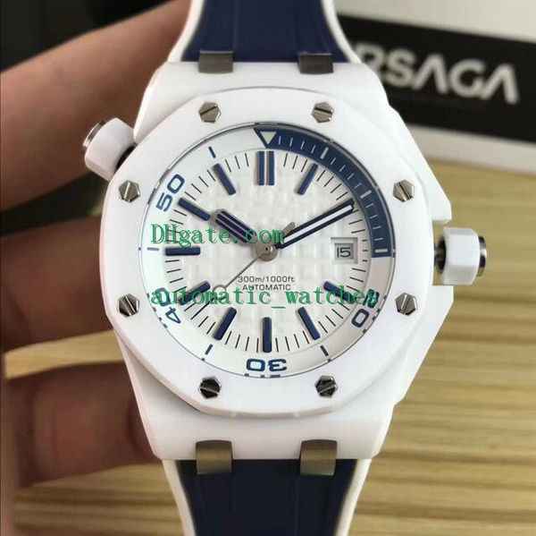 watches n8 factory 42mm 15703 15710 15710st ceramic bezel asia mechanical automatic white rubber strap fashion men's wristwatches, Slivery;brown
watches n8 factory 42mm 15703 15710 15710st ceramic bezel asia mechanical automatic white rubber strap fashion men's wristwatches, Slivery;brown