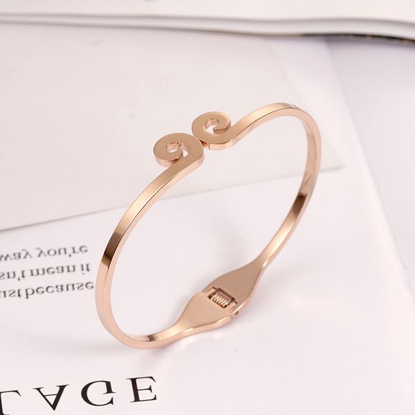new fashion cuff bracelet rose gold color bangle stainless steel bracelet for women bracelets bangles valentines gift, Black
new fashion cuff bracelet rose gold color bangle stainless steel bracelet for women bracelets bangles valentines gift, Black