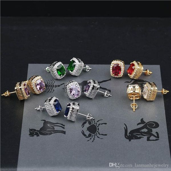earrings stud jewelry street fashion multicolor bling zircon earrings luxury royal personality hip hop earrings for men women ler079, Golden;silver
earrings stud jewelry street fashion multicolor bling zircon earrings luxury royal personality hip hop earrings for men women ler079, Golden;silver