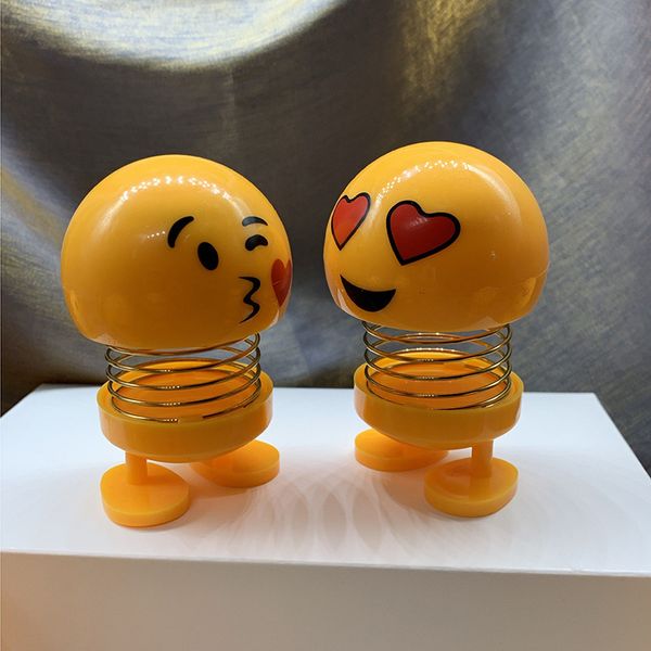 cute spring shake doll funny spring expression shake head doll yellow fashion car decoration children gift
cute spring shake doll funny spring expression shake head doll yellow fashion car decoration children gift