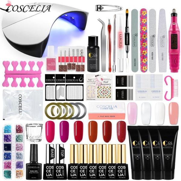 nail art kits uv led lamp gel polish set manicure for semi-permanent varnish tools kit
nail art kits uv led lamp gel polish set manicure for semi-permanent varnish tools kit