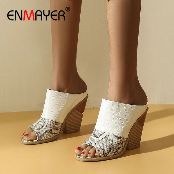 enmayer summer outside animal prints plush size slides luxury shoes women designers women serpentine pu wedges heels slipper, Black
enmayer summer outside animal prints plush size slides luxury shoes women designers women serpentine pu wedges heels slipper, Black