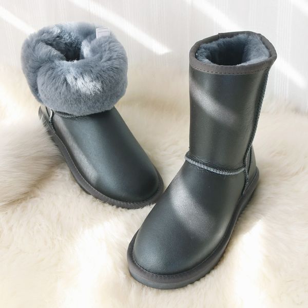 wool waterproof snow boots women's sheepskin genuine leather boots shoes sheep fur warm non-slip snow flat cotton woman, Black
wool waterproof snow boots women's sheepskin genuine leather boots shoes sheep fur warm non-slip snow flat cotton woman, Black