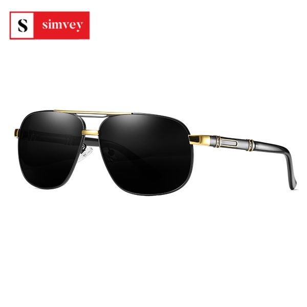 simvey polarized sunglasses classic retro oversized pilot driving sunglasses for men uv protection alloy frame spring legs, White;black
simvey polarized sunglasses classic retro oversized pilot driving sunglasses for men uv protection alloy frame spring legs, White;black