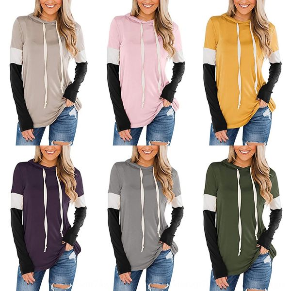 2020 autumn coat and winter new contrast color stitching long-sleeved women's 2020 autumn coat t-shirt and winter new contrast color st, Black
2020 autumn coat and winter new contrast color stitching long-sleeved women's 2020 autumn coat t-shirt and winter new contrast color st, Black