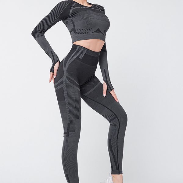 yoga outfits set seamless ensemble thumb hole sport suit women sportswear fitness workout gym wear running clothing tracksuit, White;red
yoga outfits set seamless ensemble thumb hole sport suit women sportswear fitness workout gym wear running clothing tracksuit, White;red