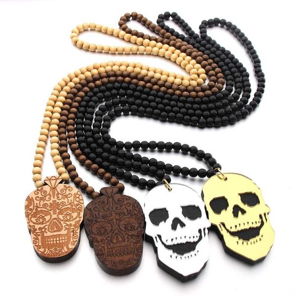 8mm wood beaded necklace chain 2020 new trendy skul skeleton pendant necklace for women girl vintage winter long sweater chain, Silver
8mm wood beaded necklace chain 2020 new trendy skul skeleton pendant necklace for women girl vintage winter long sweater chain, Silver