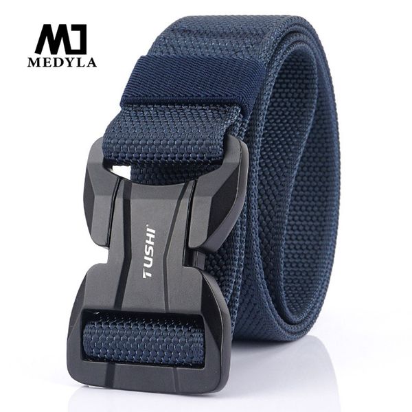 medyla 2020 mens nylon belt hard metal magnetic buckle army combat training belt soft encrypted real nylon sports, Black;brown
medyla 2020 mens nylon belt hard metal magnetic buckle army combat training belt soft encrypted real nylon sports, Black;brown