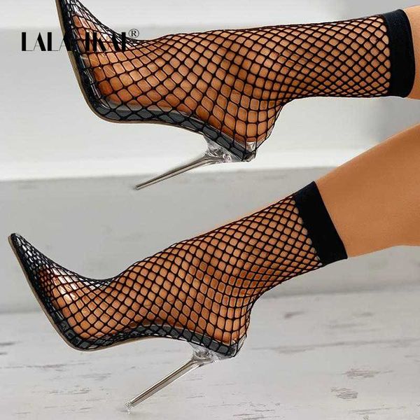 lala ikai women's summer lace mesh sandals 12cm stiletto high heels mid boot fashion ladies shoes large size 2020 c10282-4, Black
lala ikai women's summer lace mesh sandals 12cm stiletto high heels mid boot fashion ladies shoes large size 2020 c10282-4, Black
