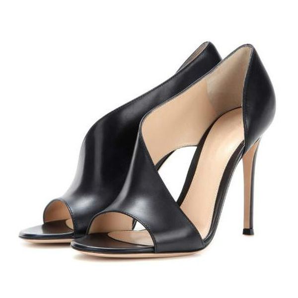 women summer sandals thin high heels stiletto shoes woman pu leather plus size pumps sandalias mujer sapato feminino d1208, Black
women summer sandals thin high heels stiletto shoes woman pu leather plus size pumps sandalias mujer sapato feminino d1208, Black