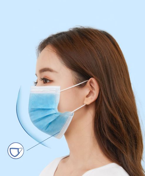 Disposable disposable mask dust, fog and fog, disposable protective mask with three layers of meltblown cloth for adult men and women (50 pi
Disposable disposable mask dust, fog and fog, disposable protective mask with three layers of meltblown cloth for adult men and women (50 pi
