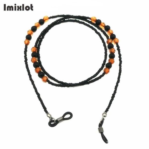 fashion eyeglasses chains rope black glass beads chains anti-slip sunglasses eyewear cord holder neck strap reading glasses rope, Silver 
fashion eyeglasses chains rope black glass beads chains anti-slip sunglasses eyewear cord holder neck strap reading glasses rope, Silver