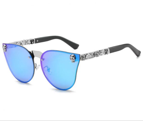 women men gothic new sunglasses fashion toad mirror flower legs skull glasses, White;black
women men gothic new sunglasses fashion toad mirror flower legs skull glasses, White;black