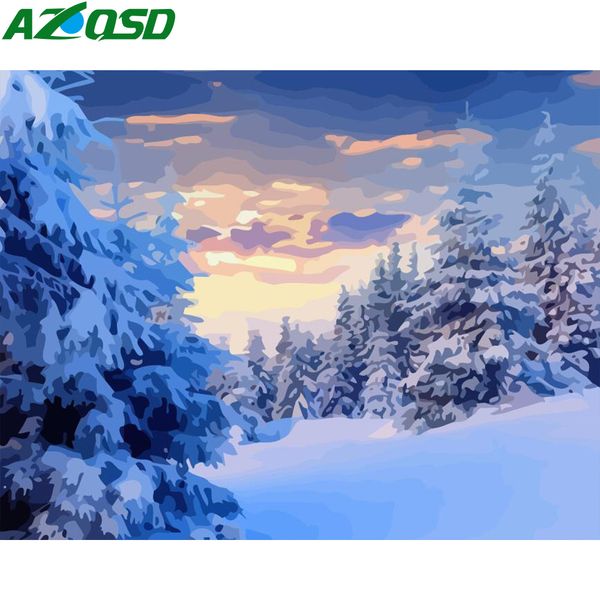 azqsd paint by number canvas painting kits winter landscape unframe diy handmade gift oil painting by numbers tree decoration
azqsd paint by number canvas painting kits winter landscape unframe diy handmade gift oil painting by numbers tree decoration