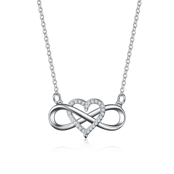 silver color infinity heart zirocn pendant necklace rose gold/gold colors white crystal stone long necklace jewelry for women
silver color infinity heart zirocn pendant necklace rose gold/gold colors white crystal stone long necklace jewelry for women