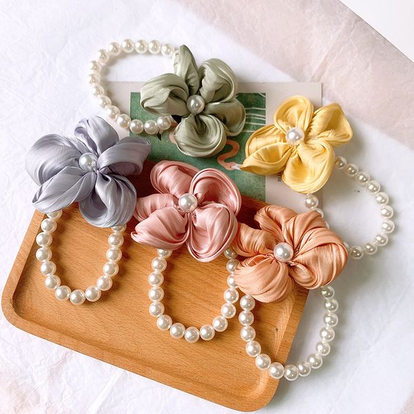 hair accessories solid color flower pearl elastic bands for girls candy colors scrunchie bezel wholesale women
hair accessories solid color flower pearl elastic bands for girls candy colors scrunchie bezel wholesale women