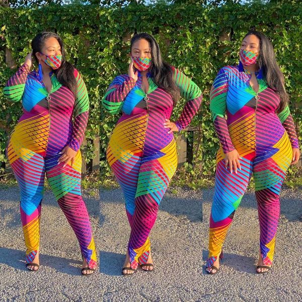 women's jumpsuits & rompers plus size women casual jumpsuit geometric printing long sleeve romper one piece zipper split playsuit xl~4x, Black;white
women's jumpsuits & rompers plus size women casual jumpsuit geometric printing long sleeve romper one piece zipper split playsuit xl~4x, Black;white