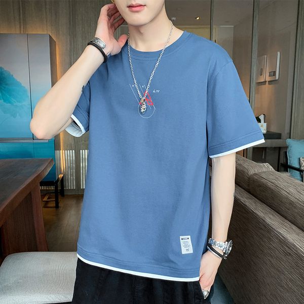 t-shirt men's short sleeve 2020 new summer trendy fashion bottoming trendy brand t-shirt cotton clothes summer men's clothing, Black;white
t-shirt men's short sleeve 2020 new summer trendy fashion bottoming trendy brand t-shirt cotton clothes summer men's clothing, Black;white
