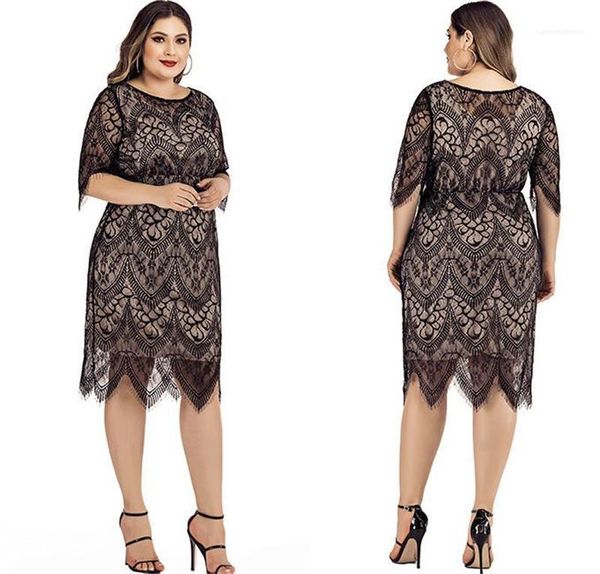 hollow out dress womens luxury plus size clothing designer lace womens dresses fashion sexy, White;black
hollow out dress womens luxury plus size clothing designer lace womens dresses fashion sexy, White;black