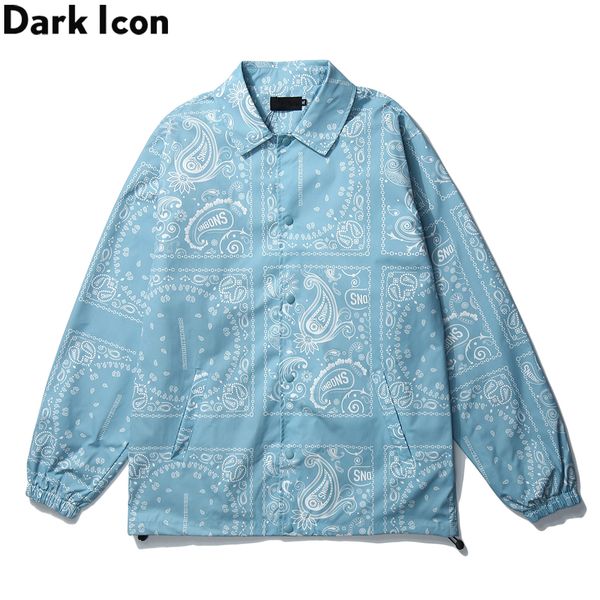 dark icon bandana thin jacket men turn-down collar men's jackets street fashion jackets man, Black;brown
dark icon bandana thin jacket men turn-down collar men's jackets street fashion jackets man, Black;brown
