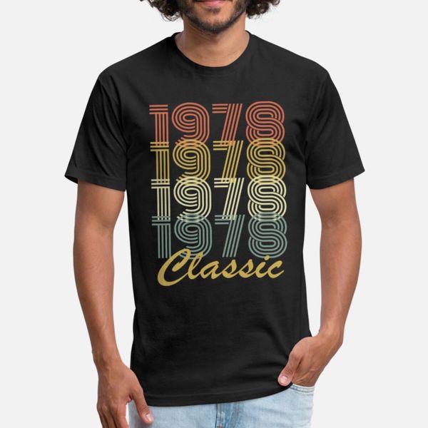 1978 birthday classic t shirt men create 100% cotton s-3xl vintage cute comfortable spring cool shirt
1978 birthday classic t shirt men create 100% cotton s-3xl vintage cute comfortable spring cool shirt