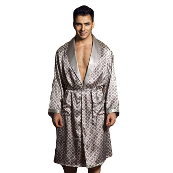 2020 summer pyjama homme robe bathrobe men dressing gown silk robes for men, Black;brown
2020 summer pyjama homme robe bathrobe men dressing gown silk robes for men, Black;brown