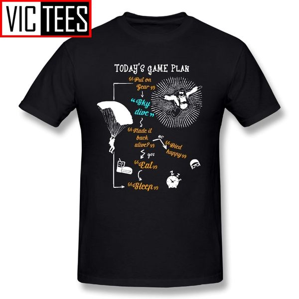 men to day game plan skydive t shirt skydiving 100% cotton male t-shirts simple novelty tees
men to day game plan skydive t shirt skydiving 100% cotton male t-shirts simple novelty tees