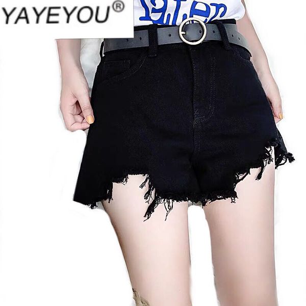 yayeyou high waisted, perforated and irregular denim shorts women's spring suit new slim straight tube wide leg pants, Blue
yayeyou high waisted, perforated and irregular denim shorts women's spring suit new slim straight tube wide leg pants, Blue