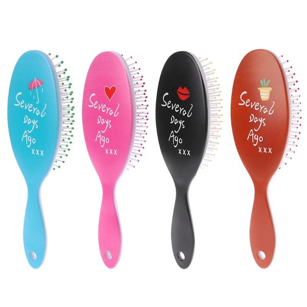 women girls hair brush salon hairstyles cushion comb wet dry massage brushes x7ja, Silver
women girls hair brush salon hairstyles cushion comb wet dry massage brushes x7ja, Silver