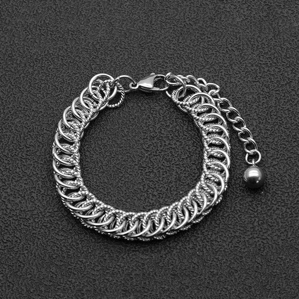 new cool men's stainless steel bracelet hip hop europe and america jewelry steel color circle popular jewelry wholesale, Golden;silver
new cool men's stainless steel bracelet hip hop europe and america jewelry steel color circle popular jewelry wholesale, Golden;silver