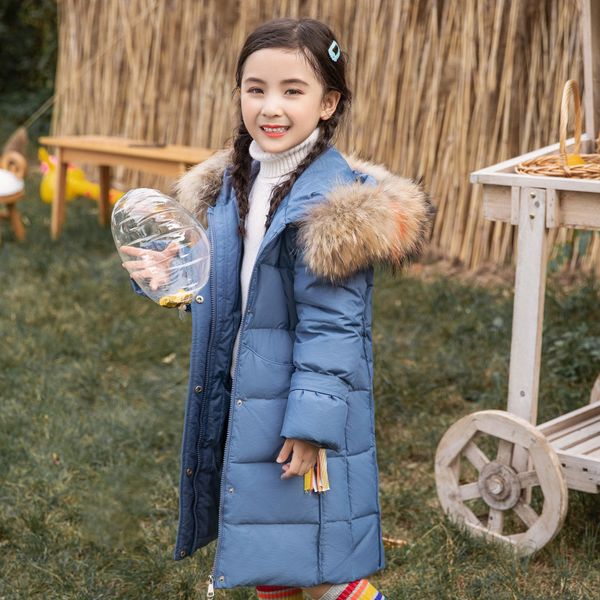 Children Winter Down Jacket Thicken Coats Girls clothes parka real fur Hooded Russian kids Long Overcoat clothing snowsuit, Black
Children Winter Down Jacket Thicken Coats Girls clothes parka real fur Hooded Russian kids Long Overcoat clothing snowsuit, Black