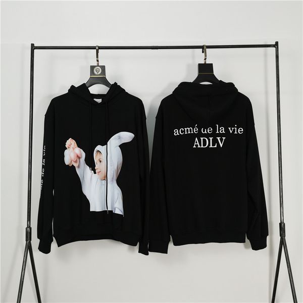 acme de la vie adlv brand designer men women hoodies fashion sweatshirts long sleeve #2072, Black
acme de la vie adlv brand designer men women hoodies fashion sweatshirts long sleeve #2072, Black