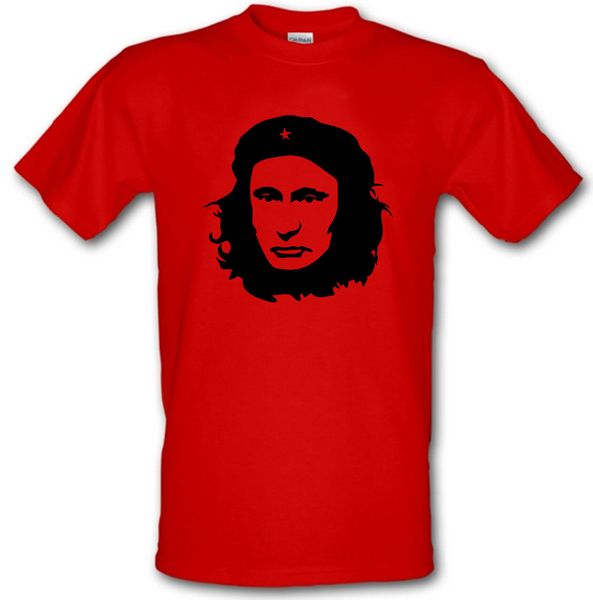 vladimir putin che guevara style russia soviet heavy cotton t-shirt style 3d printed men homme summer make t shirts
vladimir putin che guevara style russia soviet heavy cotton t-shirt style 3d printed men homme summer make t shirts