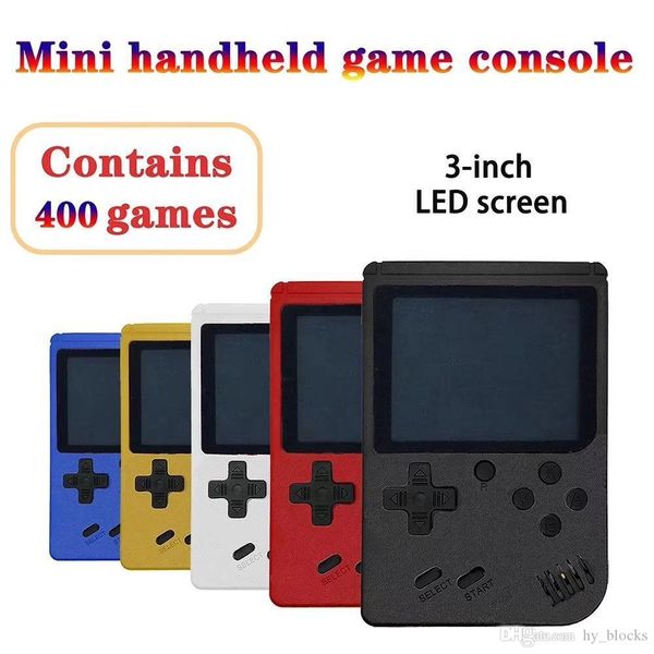 handheld видеоигры консоль 400 retro video game 3-дюймовый экран водить портативный мини gamepads игрока мальчик детские игрушки
handheld видеоигры консоль 400 retro video game 3-дюймовый экран водить портативный мини gamepads игрока мальчик детские игрушки